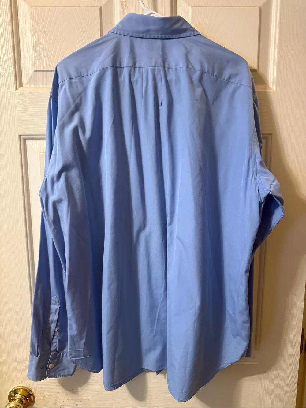 J. Crew Men's Sky Blue Long Sleeve Button-Up Dress Shirt
